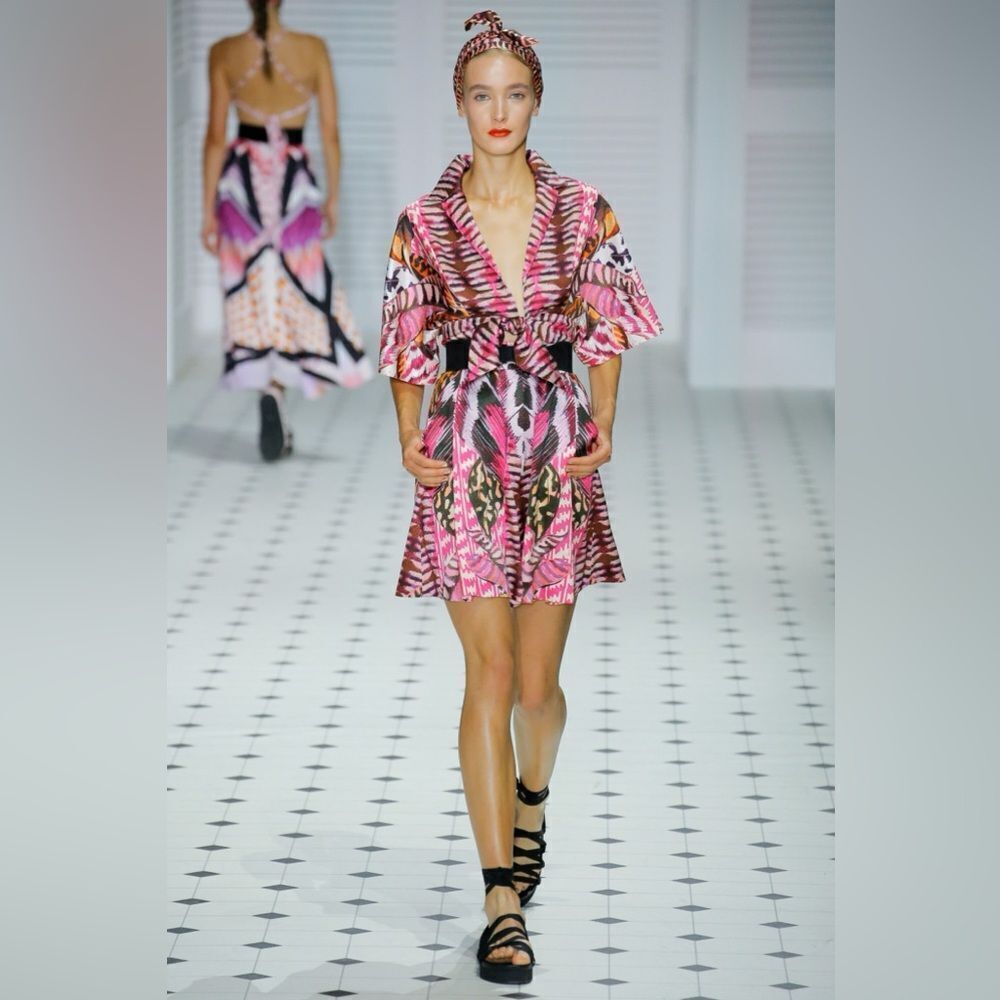 Temperley London Spring/Summer 2018 Collection Amaryllis Garden Leaf Blouse - Picture 5 of 16